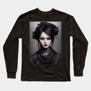 Industrial Goth Witch Long Sleeve T-Shirt